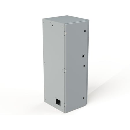 Saginaw Control & Engineering 1/4 Turn Latch Electrical Enclosures, 48 in H, 18 in D, 17 in W, NEMA 3R, 4, 12, 13 SCE-EXR18-400